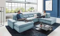 Lounge Collection Wohnlandschaft aus Mikrofaser Affair | rechts, Erweiterte Funktion