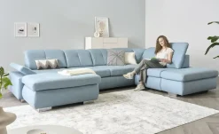 Lounge Collection Wohnlandschaft aus Mikrofaser Affair | rechts, Erweiterte Funktion