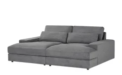 Lounge Sofa Branna | Anthrazit, Cordstoff | Höffner