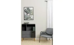 Lounge-Stuhl Wing | Grau | Möbel Höffner