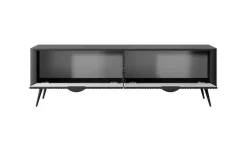 Lowboard Lante | 163 cm, Schwarz | Möbel Höffner