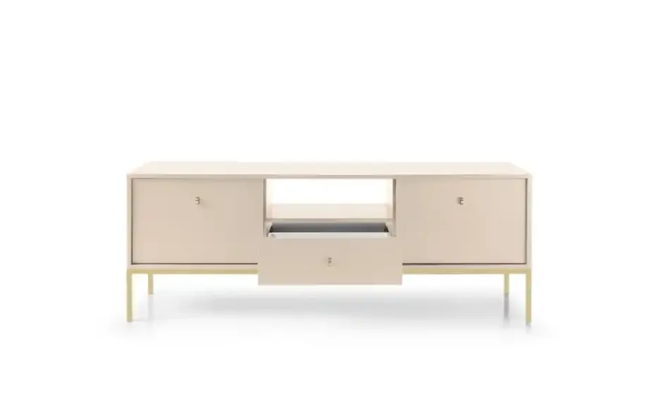 Lowboard Molly | Beige, Goldfarben | Möbel Höffner