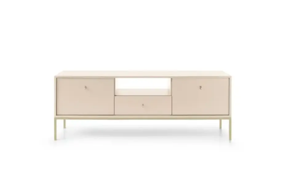 Lowboard Molly | Beige, Goldfarben | Möbel Höffner