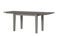 maison bleue Ansteckplatte, 1-teilig Florian | Kiefer, Grau, gebeizt, lackiert, Ausführung 1 (passend zu Tisch mit Breite 78 cm)