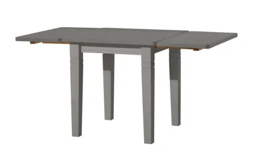 maison bleue Ansteckplatte, 1-teilig Florian | Kiefer, Grau, gebeizt, lackiert, Ausführung 1 (passend zu Tisch mit Breite 78 cm)