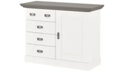 maison bleue Brotschrank Florian | Weiß, Grau | Höffner
