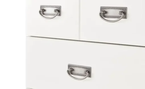 maison bleue Brotschrank Florian | Weiß, Grau | Höffner
