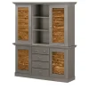 maison bleue Buffet Fancy | Grau, Braun | Möbel Höffner