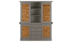maison bleue Buffet Fancy | Grau, Braun | Möbel Höffner