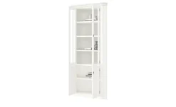maison bleue Eckvitrine Petit Chalet | Weiß | Höffner
