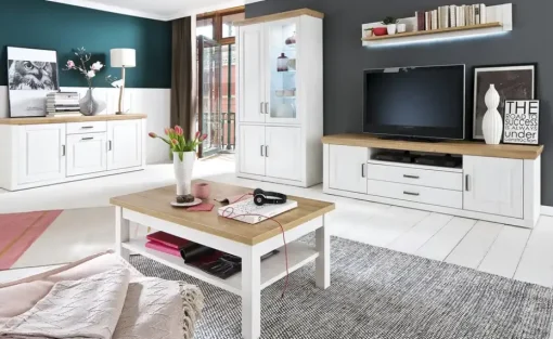 maison bleue Kombi-Vitrine Xanten | Möbel Höffner