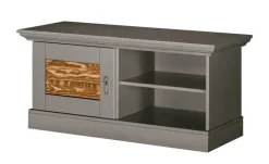 maison bleue Lowboard Fancy | Grau, Braun | Höffner