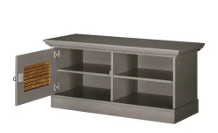 maison bleue Lowboard Fancy | Grau, Braun | Höffner