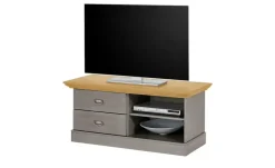 maison bleue Lowboard Florian | Grau, Hellbraun