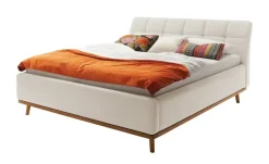 maison bleue Polsterbettgestell mit Bettkasten Merla | Beige, 160 cm