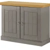 maison bleue Sideboard Florian | Grau, Hellbraun