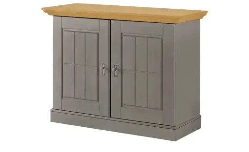 maison bleue Sideboard Florian | Grau, Hellbraun