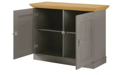 maison bleue Sideboard Florian | Grau, Hellbraun