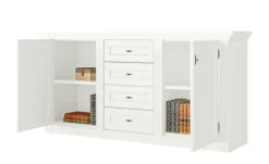 maison bleue Sideboard Petit Chalet | Weiß | Höffner