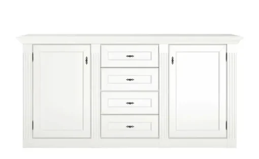 maison bleue Sideboard Petit Chalet | Weiß | Höffner