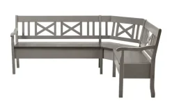 maison bleue Truheneckbank  massiv Florian | Grau, rechts