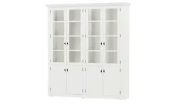 maison bleue Vitrine Petit Chalet | Vitrinenkombination, Weiß