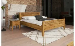 Massivholzbett Erik | Kernbuche, 90 cm | Möbel Höffner