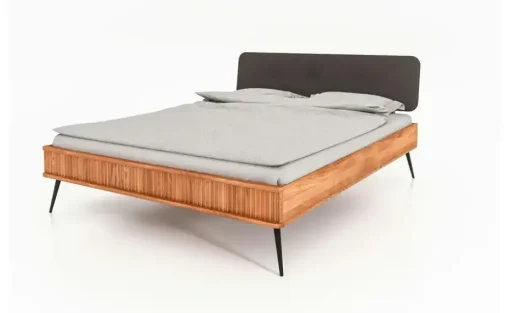 Massivholzbett Nico | Kernbuche, 80 cm | Möbel Höffner