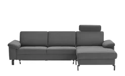 Max Schelling Ecksofa Feincord Maximum Move | Anthrazit, rechts