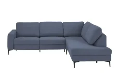 Max Schelling Ecksofa Maximum Premium | Blau, rechts