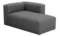 Max Winzer Longchair Armlehne rechts Lena | Anthrazit