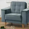 Max Winzer Sessel Jolene | Azurblau | Möbel Höffner