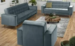 Max Winzer Sessel Jolene | Azurblau | Möbel Höffner