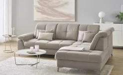 medium Ecksofa Planova II | Taupe, rechts | Höffner