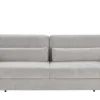 medium Schlafsofa mit Bettkasten Kingsley De Luxe | Hellgrau