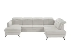medium Wohnlandschaft inklusive diverser Funktionen Milan | Elfenbein, Grundfunktion