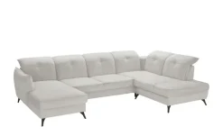 medium Wohnlandschaft inklusive diverser Funktionen Milan | Elfenbein, Grundfunktion