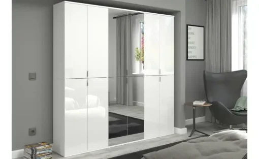 Mehrzweckschrank-Set Projekt X | Weiß, hochglanz