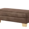 Mein Sofa bold XXL - Hocker Beata | Braun | Höffner