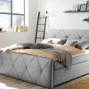 meinBett Boxspringbett Cleo | Hellgrau | Möbel Höffner