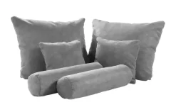 meinBett Deko-Kissenset, 6-teilig Pembroke | Grau