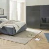 meinBett Polsterbettgestell Veifa | Blau, 180 cm