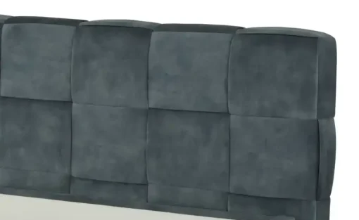 meinBett Polsterbettgestell Veifa | Blau, 180 cm