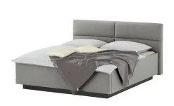 meinBett Polsterbettgestell Fara | Dunkelgrau, 140 cm