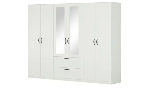 meinSchrank Drehtürenschrank Landhaus- Look Gracy