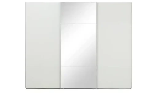 meinSchrank Schwebetürenschrank inklusive Zubehör Regina | 271 cm, mit Spiegel