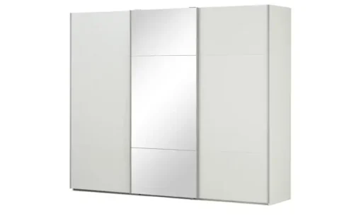 meinSchrank Schwebetürenschrank inklusive Zubehör Regina | 271 cm, mit Spiegel