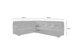 meinSofa Ecksofa Franka | links, ohne | Möbel Höffner