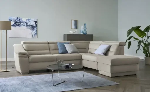 meinSofa Ecksofa Ivonne | Grau, rechts | Möbel Höffner