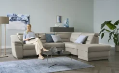meinSofa Ecksofa Ivonne | Grau, rechts | Möbel Höffner